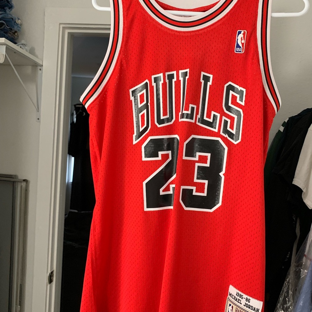 Mitchell Ness Jordan Authentic Jersey 40